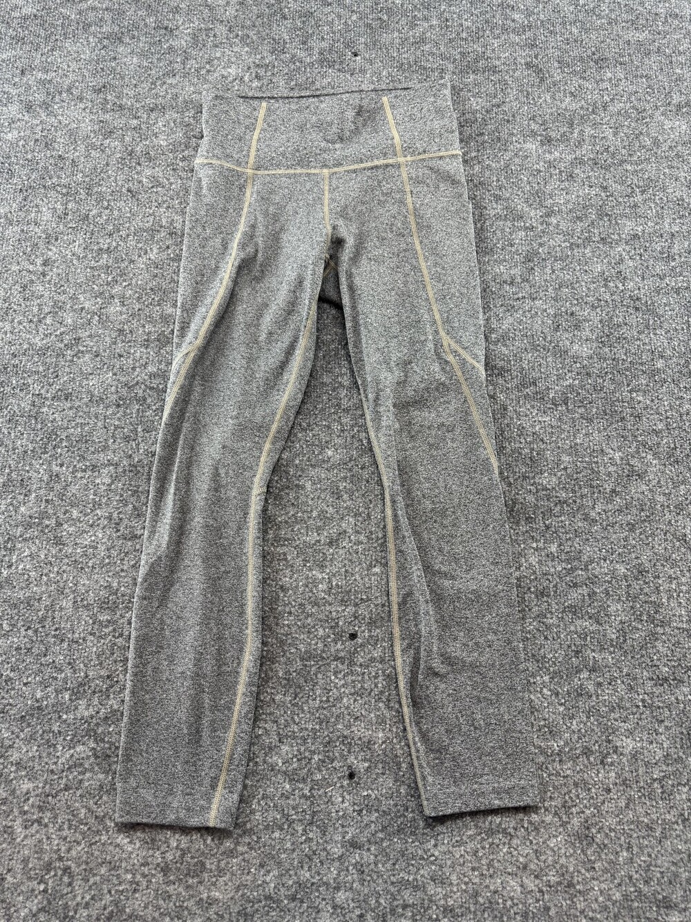 Athleta Leggings Womens XS Gray High Rise Ankle Stretch Yoga Gym Pants Workout
